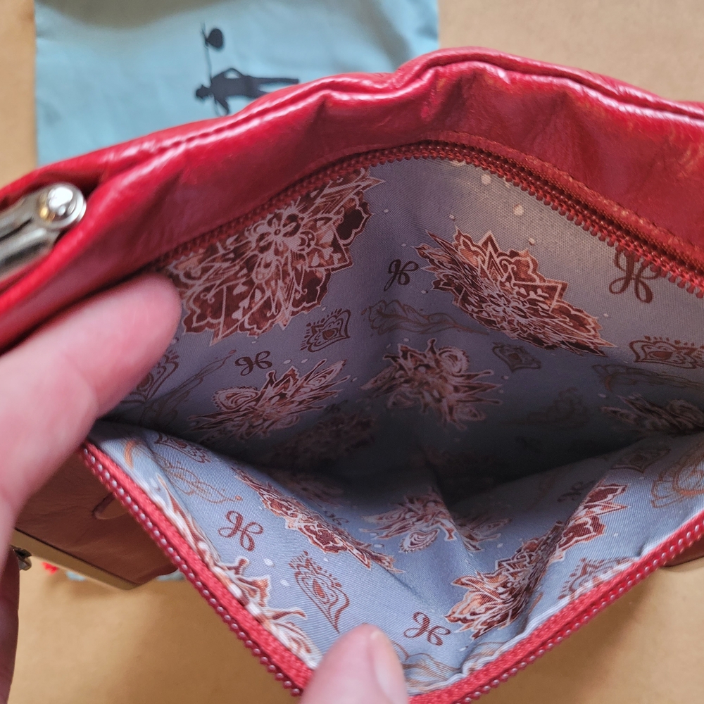 HOBO Red Leather Purse and Wallet - Picture 12 of 13